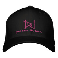 Boné do DJ Personalizable seu próprio texto Bro &