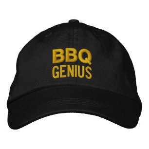 Bordado boné GENIUS churrasco