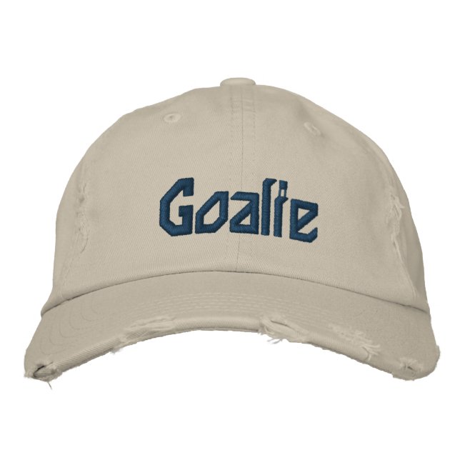 Bordado Boné Goalie Baseball (Frente)
