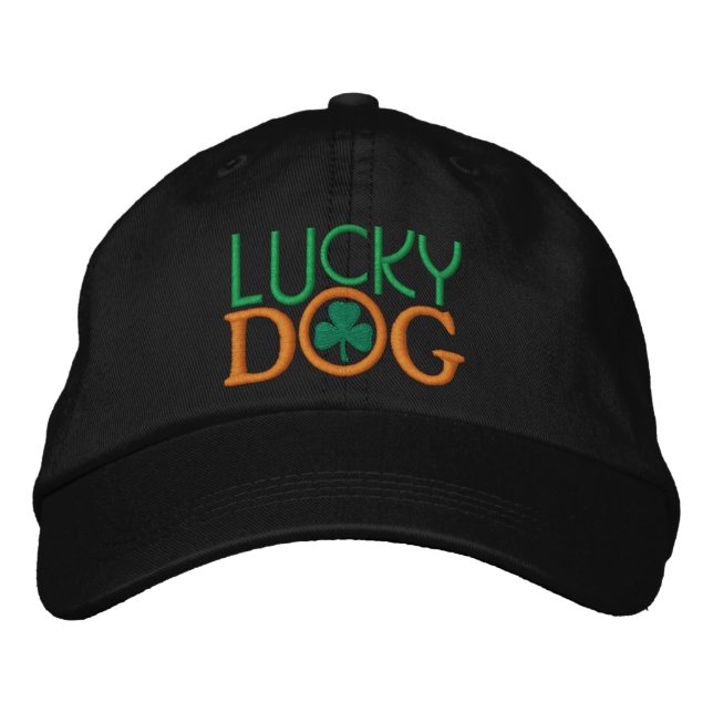 Bordado Boné Lucky Dog por SRF (Frente)