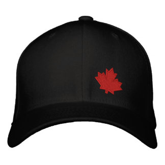 Bordado Boné Mapleleaf de Baseball no Canadá