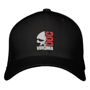 Bordado Boné personalizado de baseball com meia caveira