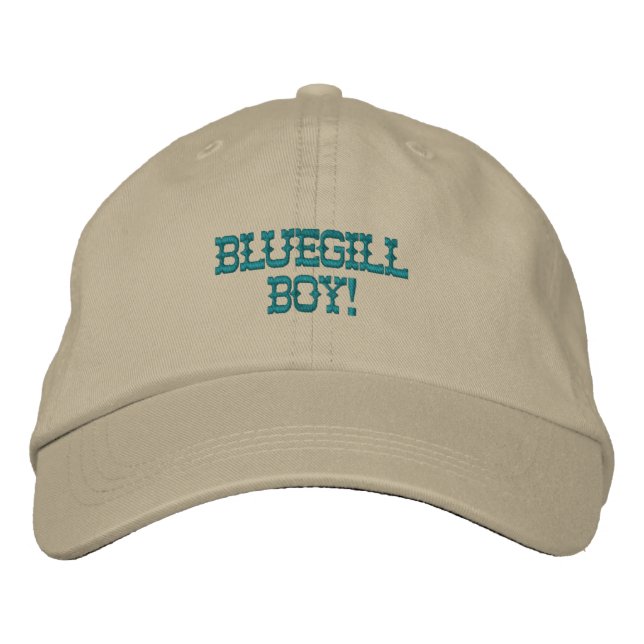 Bordado Boné Personalizado do Bluegill Boy (Frente)