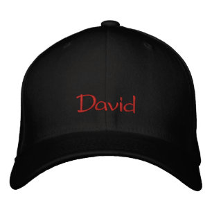 Bordado David Boné / Chapéu