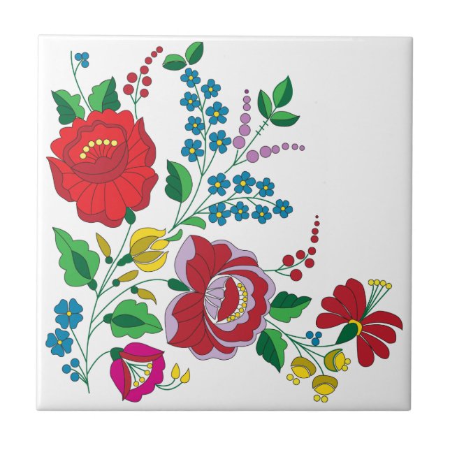 Bordado de Kalocsa (Frente)