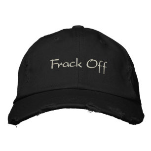 Bordado Frack fora do Boné Baseball