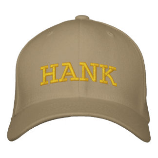 Bordado Hank Grant Tan Ball Boné