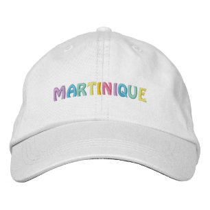 Bordado MARTINIQUE boné