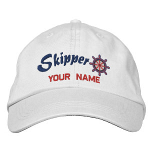 Bordado Personalize a roda do SKIPPER! Boné