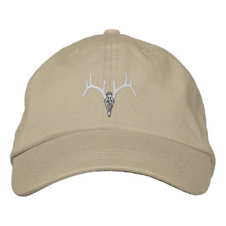 Bordado Rackgrafix Buck Skull Boné Básico Ajustável