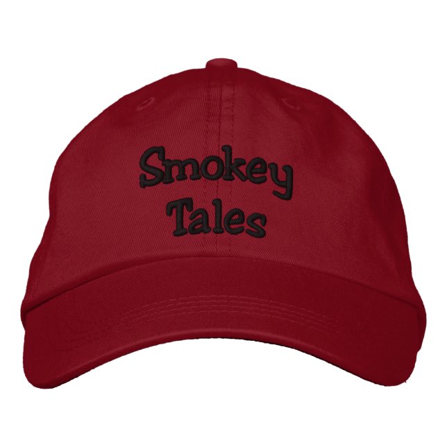 Bordado Smokey Tales Red Boné (Frente)