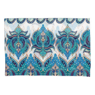 Bordas Florais do ornamentado: Vintage Paisley Des