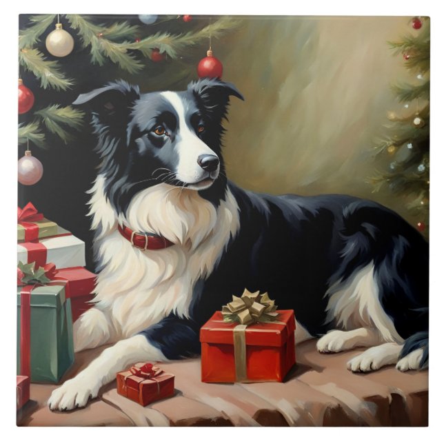 Border Collie Christmas (Frente)