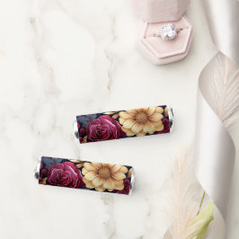 Bordô, Dourado e Floral Naval