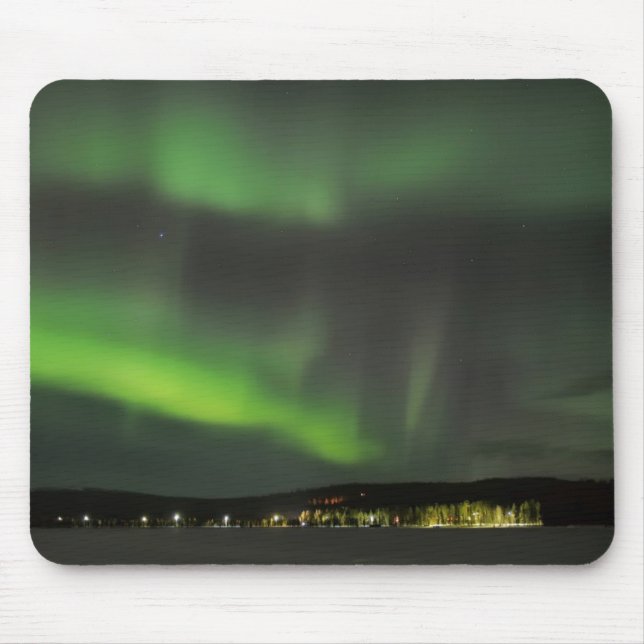 Borealis da Aurora no mousepad do céu (Frente)