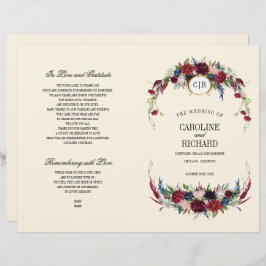 Borgonha | Azul | Programa de Casamento de Cremes 