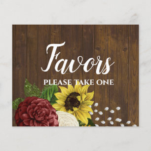 Borgonha e Girassóis Estimados Orçamento de Casame