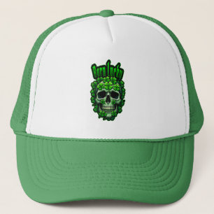 Born Lucky Skull St Patrick’s Day - boné