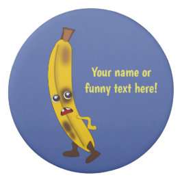 Borracha Bravo Toon Banana com Bruises - adicione seu própr