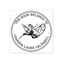 Borracha Carimbo da antiga biblioteca de Design francesa