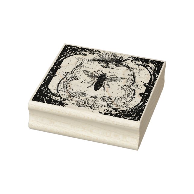 Borracha Carimbo De Abelhas De ornamentado, Mistura De Arte (Carimbo)