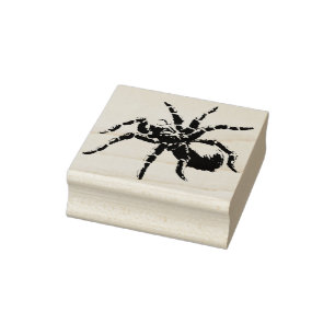 Borracha Carimbo de aranha gigante