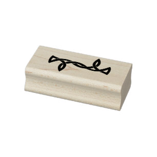 Borracha carimbo de arte celta knot border