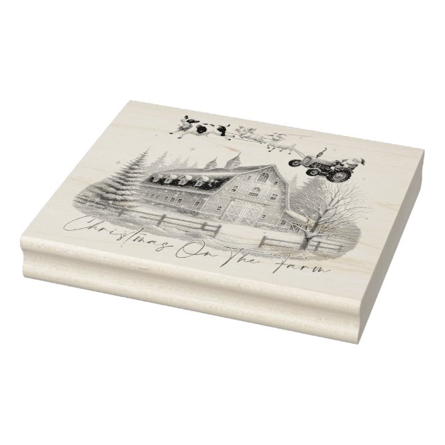 Borracha Carimbo de Arte da Madeira (Carimbo)