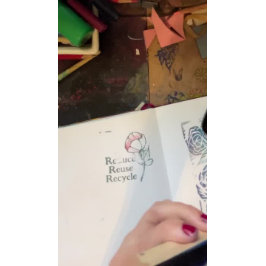 Borracha Carimbo de Arte da Madeira