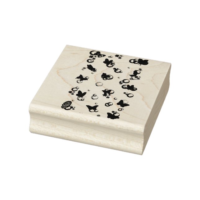 Borracha Carimbo de Arte da Madeira (Carimbo)