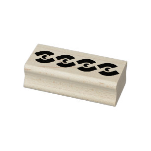 Borracha Carimbo de arte da silhueta