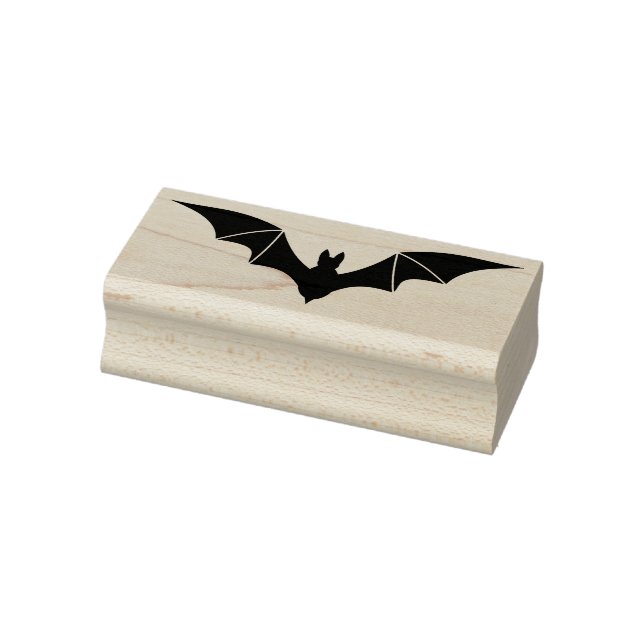 Borracha Carimbo de arte da silhueta Bat 2 (Carimbo)
