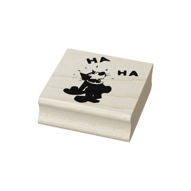 Borracha carimbo de arte de gato feliz (Carimbo)