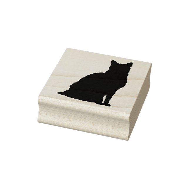 Borracha Carimbo de arte de gato persa (Carimbo)