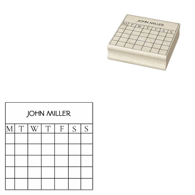 Borracha Carimbo de Arte em Madeira (Carimbado)