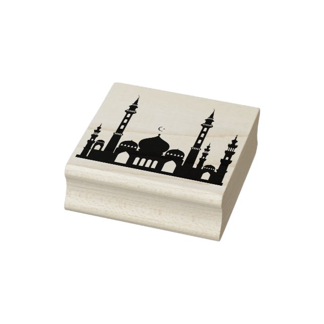 Borracha carimbo de arte masjid (Carimbo)