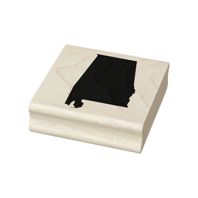 Borracha Carimbo de Arte Solid do Alabama (Carimbo)