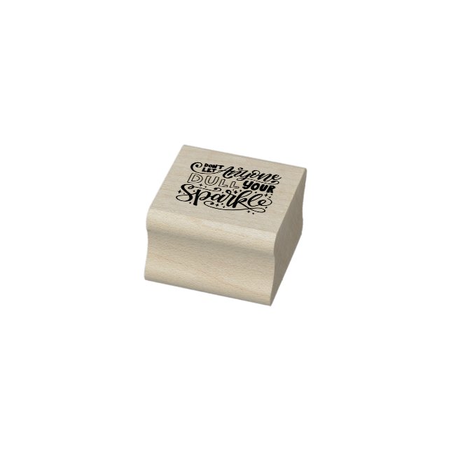 Borracha Carimbo de aspas Sparkle (Carimbo)