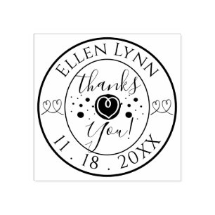 Borracha Carimbo de Bat ou Bar Mitzvah Coração