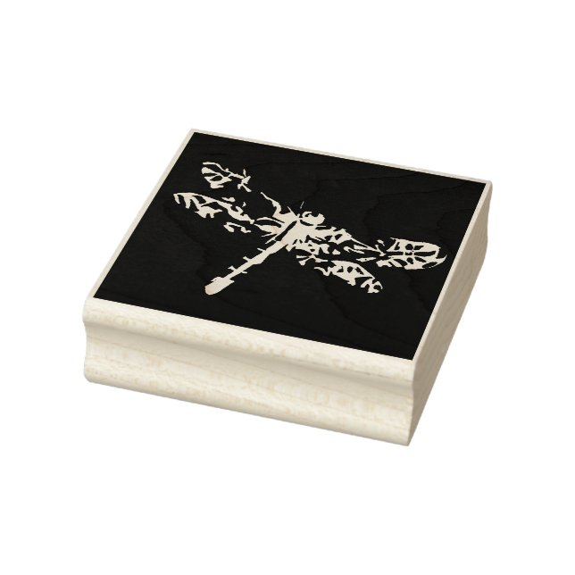 Borracha Carimbo de Bolsa de Arte Dragonfly (Carimbo)