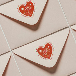 Borracha Carimbo de Casamento