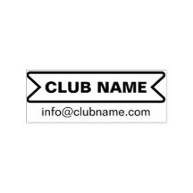 Carimbo de Contato do Clube de Futebol