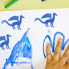 Borracha Carimbo de Dragão Cujo Dragão | Posologia em pé