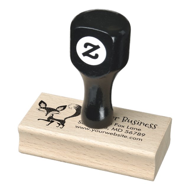 Borracha Carimbo de Endereço de Retorno Personalizado da Li (Carimbo)