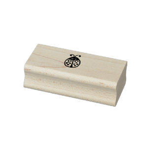 Borracha Carimbo de ladybug