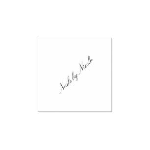 Borracha Carimbo de Lealdade/Recompensa de Texto Personaliz