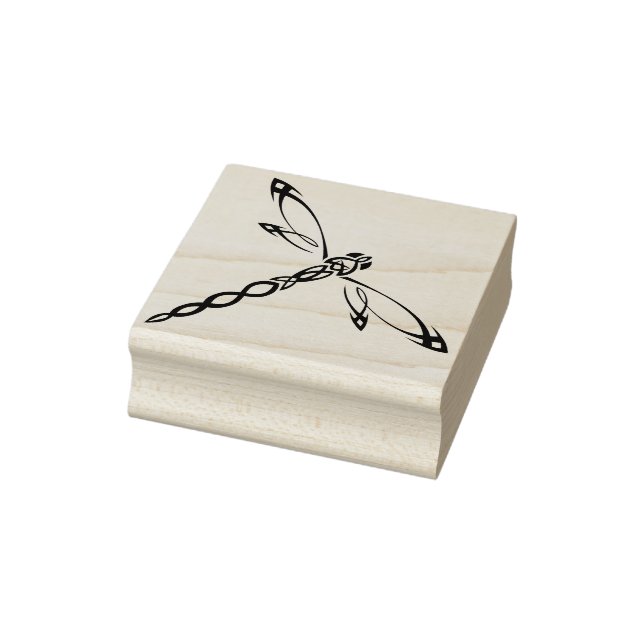 Borracha carimbo de libélula celta (Carimbo)