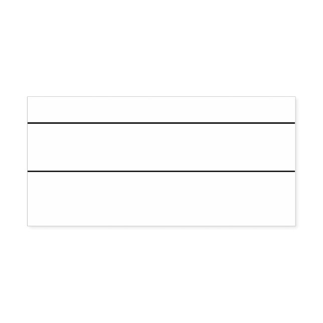 Borracha Carimbo de Linha de Manuscrito (Impressão)