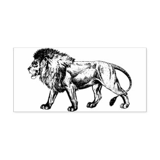 Borracha Carimbo de Lion