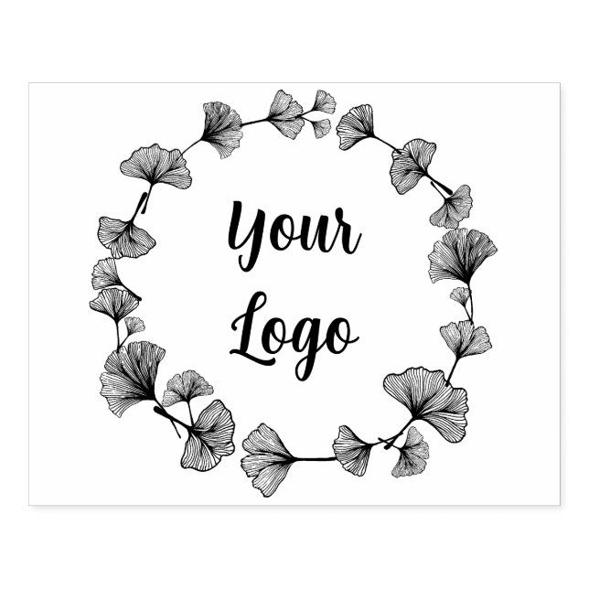 Borracha Carimbo de logotipo grande (Impressão)